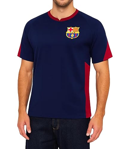 Icon Sports Camiseta masculina compatível com FC Barcelona
